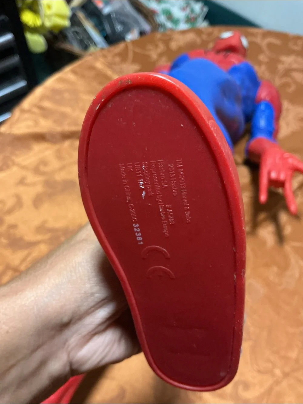 Spiderman Red and Blue Poseable Action Figure